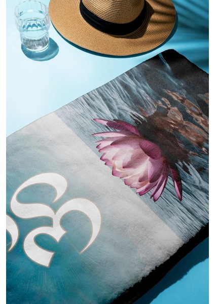 Dijital Baskı Plaj Deniz Havlusu Modern Desenli Peştamal (80X160 Cm) HVL0061 modelleri