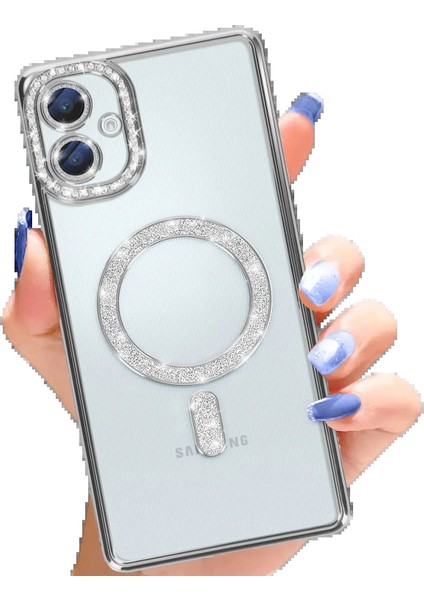 Samsung Galaxy A06 Joke Simli Magneticsafe Kılıf - GÜMÜŞ-(5796) - TG0012-2RQ6L0 fiyatları