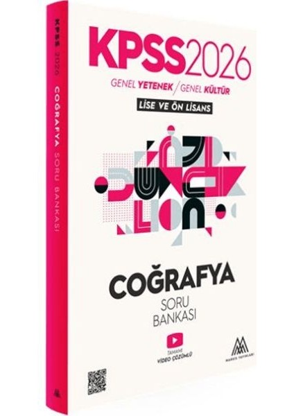 Kpss Coğrafya Soru Bankası 2026