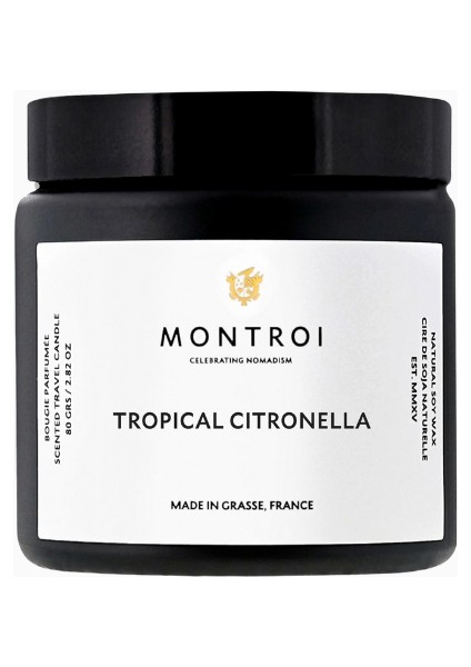 Tropical Citronella Travel Candle Lüks Seyahat Mum, Böcek Kovucu fiyatları