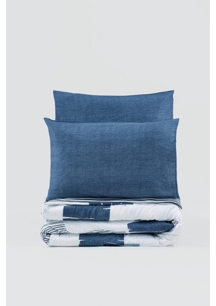 Modern Çift Kişilik Nev Takımı Solito Indigo modelleri