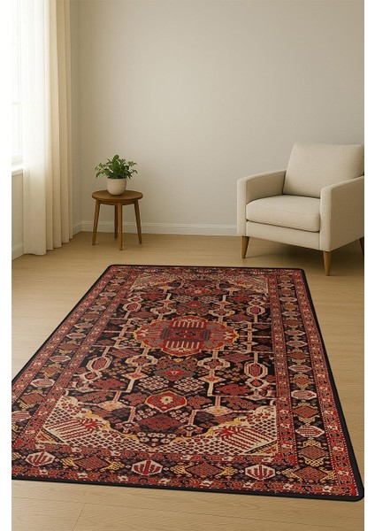 Vintage Desen Dijital Baskı Kaymaz Taban Halı H1053 fiyatları