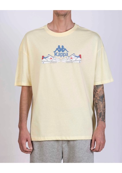 Authentic Taster Erkek Sarı Regular Fit Tişört