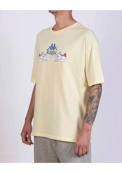 Authentic Taster Erkek Sarı Regular Fit Tişört fırsatları