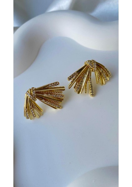 Özel Seri Işıltılı Yelpaze Küpe fiyatları