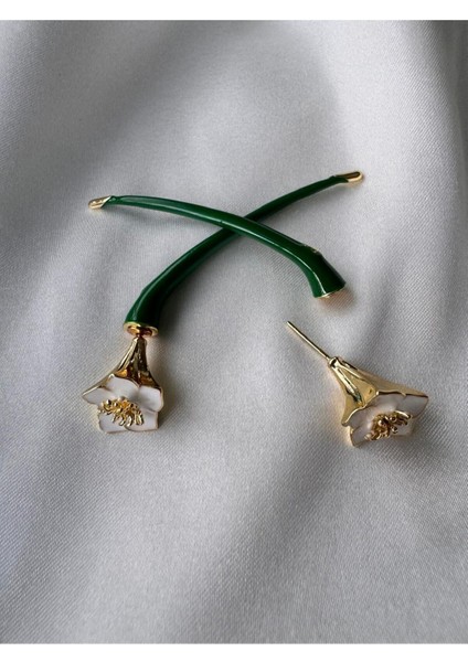 Bottega Veneta Flower Çiçek Küpe fırsatları