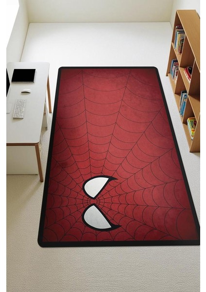 Parlak Kadife Kumaş Dijital Baskı Dot Kaymaz Tabanlı Çocuk ve Genç Odası Halısı H1008