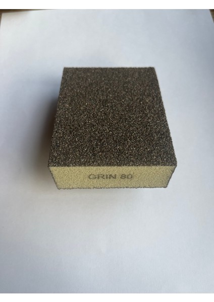 Dört Taraflı ( Kübik ) Sünger Zımpara 80 Kum