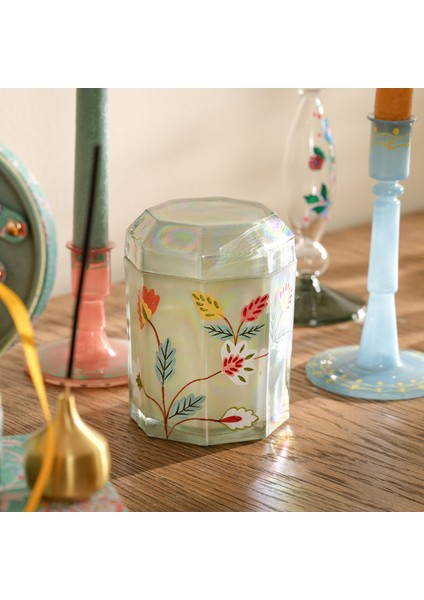 Aravalı El Boyaması Dekoratif Obje 10X10X14 cm Lüster Yeşil fiyatları