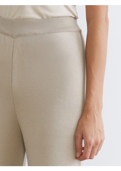 Beli Lastikli Kadın Triko Pantolon modelleri