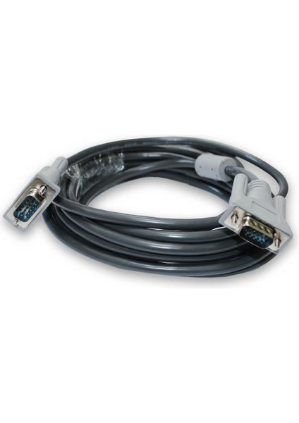 5 Metre VGA Kablosu LCD Ekran Monitör Projeksiyon Bağlantı Kablosu - Çift Filtreli modelleri
