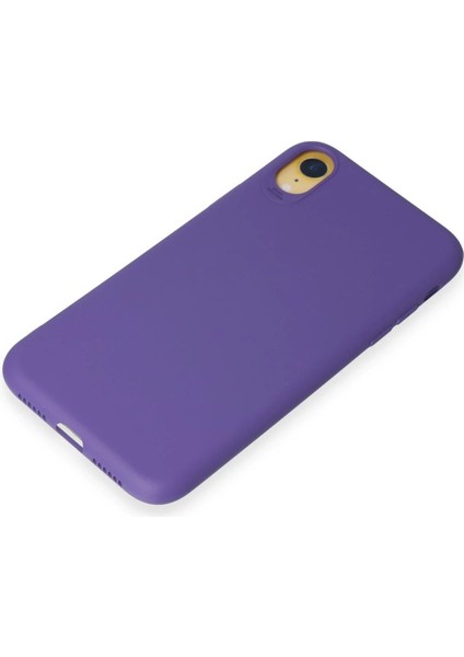 CPT83 iPhone Xr Kılıf First Silikon - Mor fırsatları