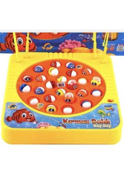 Müzikli Balık Tutma Oyunu Kırmızı Balık fiyatları
