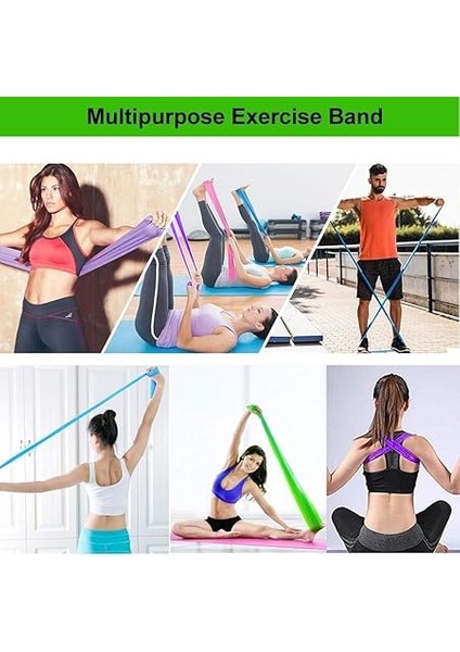Direnç Bantları, Tpe Malzeme Streç Bantları, Iyileşme Için Elastik Egzersiz Bantları Seti, Egzersiz Bantları, Fizik Tedavi, Yoga, Pilates, Rehabilitasyon, Fitness, Kuvvet Antrenmanı fırsatları