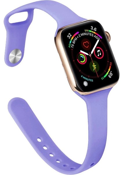 CPT83 Apple Watch 42MM Klasik Kordon - Mor