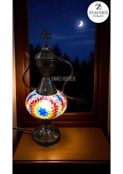 El Yapımı Otantik Mozaik Ibrik/abajur fiyatları