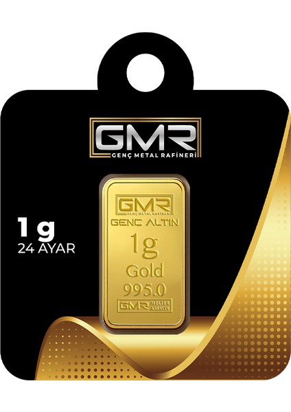 1 gr 24 Ayar Gmr Gram Altın
