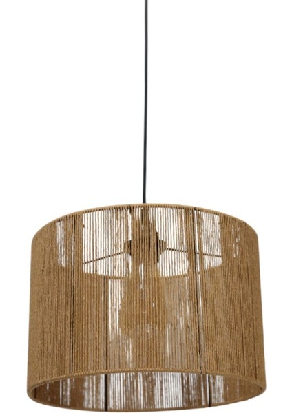 Doğal Jüt Avize 30 Cm, Hasır, Bohem, Iskandinav, Modern, Rattan, Bambu, Aydınlatma fiyatları