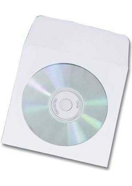 Zarf CD Pencereli 125X125 mm 1. Hamur 80 gr 500'LÜ Kutu