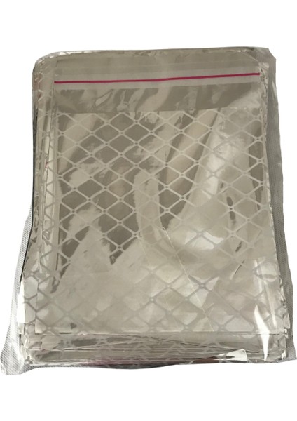 10X12 Hediye Paketi Bantlı Yapışkanlı Metalize 50 Adet fırsatları