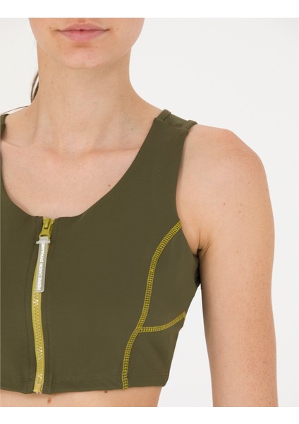 Kadın Haki Slim Fit Bustiyer 50270864-VR238