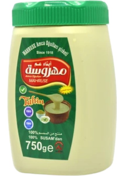 Organik Susam Tahini 750 gr