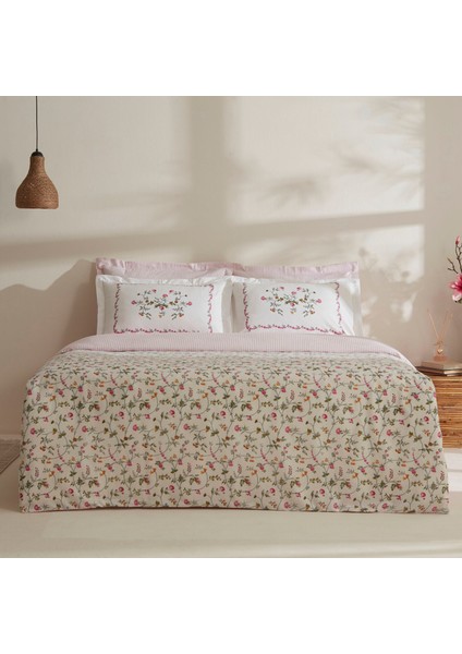 Brain Krep Tek Kişilik Nevresim Takımı Multicolour Pp