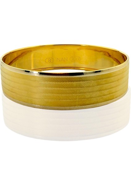 8.50 gr 15 mm Trabzon Modeli Altın Bilezik Hediyelik