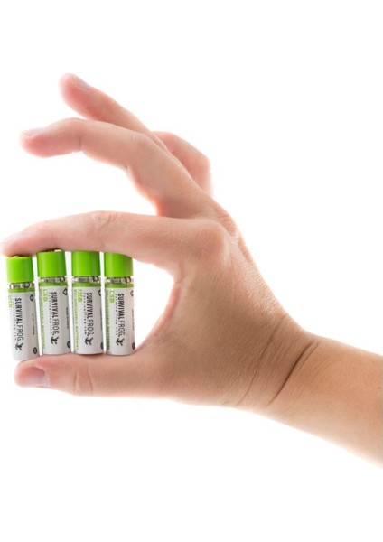 BUFFER® USB Şarjlı 1450mAh AA 1.2V Lityum Kalem Pil fırsatları