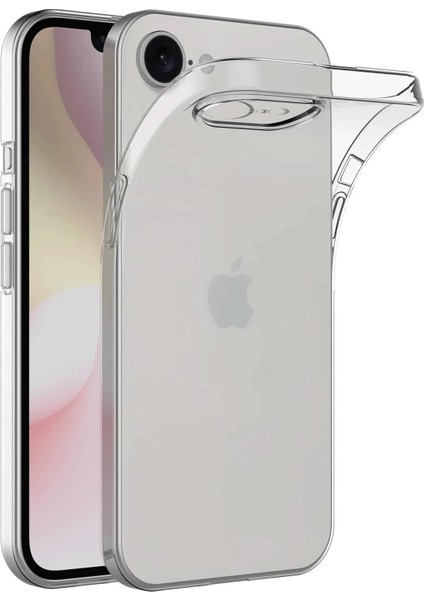 iPhone 16E Kılıf Lüx Şeffaf SILIKON-(5796) - TG0012-2R8PL1