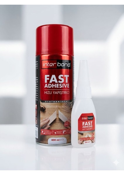 Mdf Kıt Hızlı Yapıştırıcı 400 ML+100ML