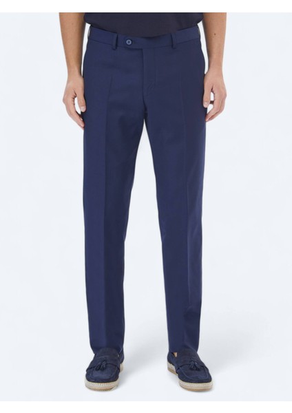 Saks Düz Dokuma Fitted Fit Klasik Yün Karışımlı Pantolon fiyatları