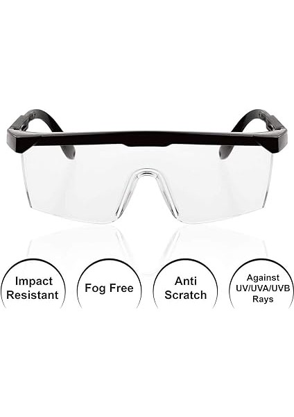2 Paket Baymax S400 Güvenlik Gözlüğü Buğu Önleyici ve Uv Korumalı Koruyucu Şeffaf Gözlükler Güvenlik Koruma Gözlükleri Çocuklar Için Güvenlik Gözlükleri Nerf Silah Savaşları fırsatları