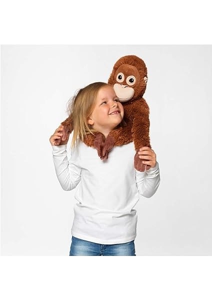 IKE-004.028.08 Djungelskog Pelüş Hayvan Turuncu - Utan Affe (66 Cm) fiyatları