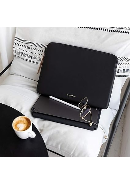 iPad Pro 13 Inç M4 2024, iPad Air 13 "m2, 12.9" iPad Pro M2 M1 ile Uyumlu Tablet Kılıfı, Sihirli Klavye ve Kalem Tutuculu - Pu Deri Çanta Su Geçirmez Ince Koruyucu Kılıf fırsatları