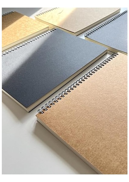 Tanıtım Spiralli Defter, Kraft Kapaklı, B5 Boyutunda (182X257 Mm), 100 Yaprak (Kareli) fırsatları