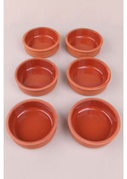 6'lı Sütlaç Çömlek Kase Seti – 11 cm Güveç Kase, Toprak Sufle Kabı, Fırın Kasesi, Doğal Toprak Kase fiyatları