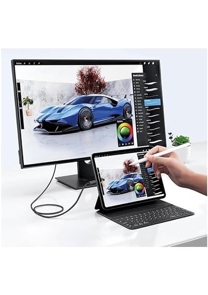 4K Usb-C HDMI 185 cm Görüntü Aktarım Kablosu Hd-03 fiyatları