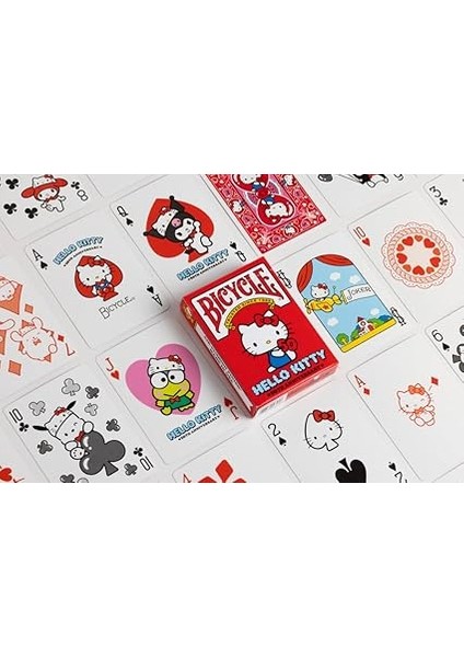 Hello Kitty 50TH Anniversary Oyun Kartları modelleri