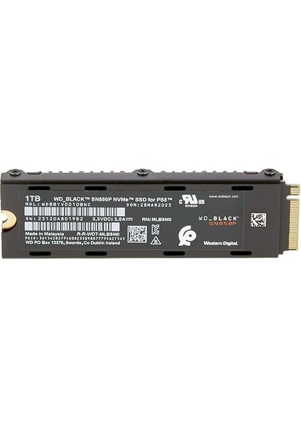 1tb SN850P 4tb Nvme M.2 SSD Ps5 Konsolları Için Resmi Lisanslı Depolama Genişletmesi, 7300MB/S'YE Kadar, Soğutucu ile - WDBBYV0010BNC-WRSN fırsatları