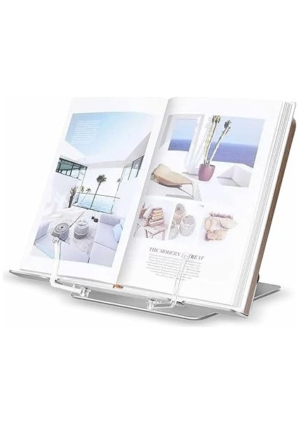 STD002 Okuma Açısı Ayarlı,kıskkaçlı Alüminyum&ahşap Kitap/tablet/notebook Standı Modern Rahle fiyatları