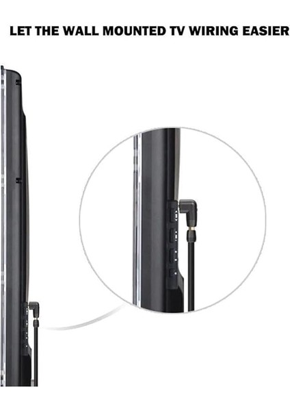 Hdmı L Dirsek 90 Derece Çevirici Dönüştürücü Uzatma Adaptörü fiyatları