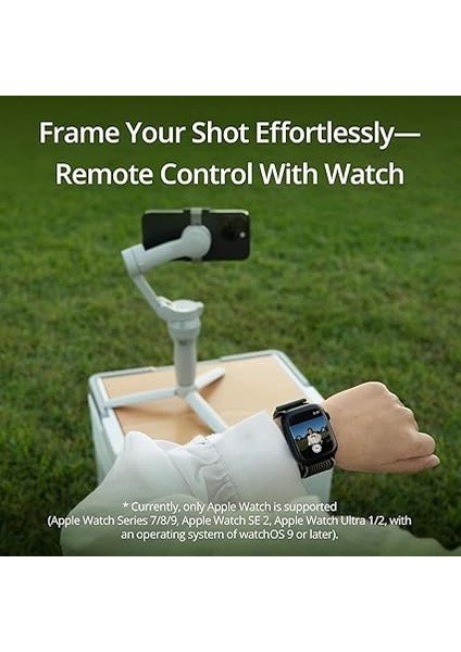 Osmo Mobile Se Akıllı Telefon Gimbal, 3 Eksenli Sabitleme, Kullanışlı ve Katlanabilir, Shotguides'li Android ve iPhone Gimbal, Activetrack 5.0 Özellikli Akıllı Telefon Gimbal, Vlog Sabitleyici indirimleri
