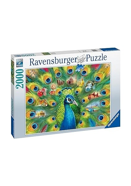 2000P Puz Tavuskuşu Yapboz modelleri