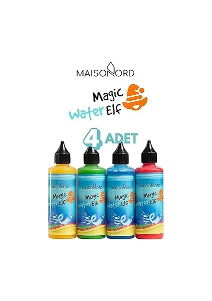 Magic Water Elf Sihirli Su Hayvanları Yedek Renkli Jel (4 Renk) | Çocuklar Için El Yapımı Renkli Su Peri Oyuncağı Yedek Boyaları, Yaratıcı Oyun Parti Hediyeleri fiyatları