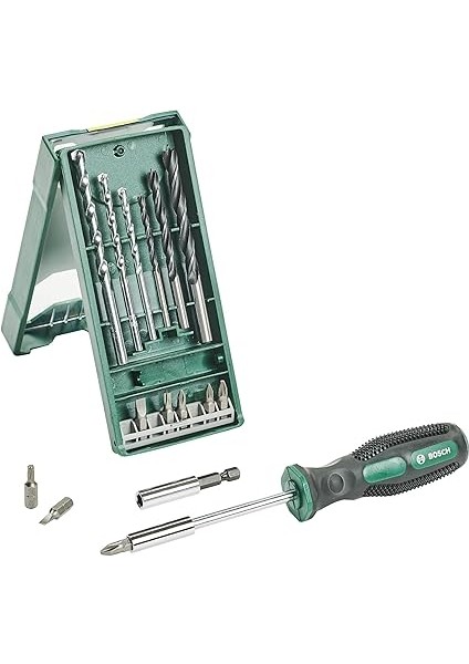 Home And Garden 15 + 1 Parça Mini X-Line Karışık Set + Tornavida (Ahşap ve Taş Için, Matkap/tornavida Aksesuarı) fırsatları