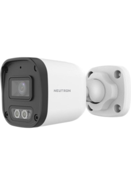 Nif Bilişim NEU-IPB213-28A 2mp 2.8mm Sabit Lens Gece Renkli Warm Light H.265+ Sesli Ir Bullet Ip Kamera