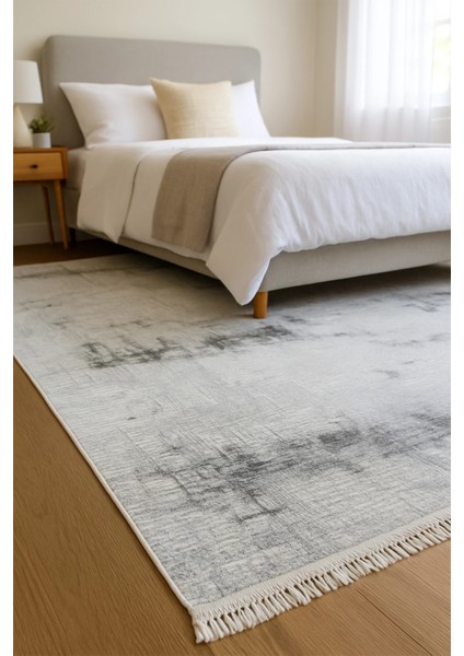 Ender 6213 Gri - Salon, Koridor (Yolluk), Mutfak, Antre, Yatak ve Oturma Odası Halısı