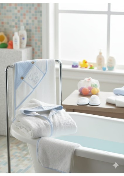 Laura Baby Erkek Bebek Bornoz Takımı & Seti fiyatları