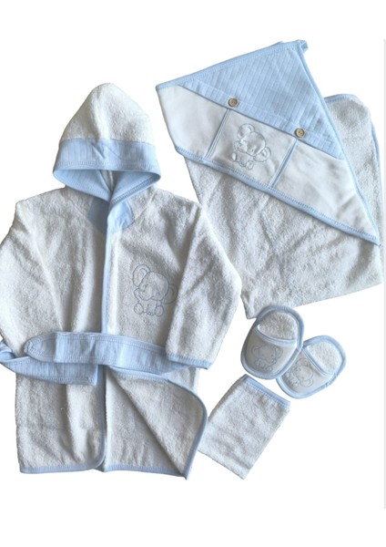 Laura Baby Erkek Bebek Bornoz Takımı & Seti modelleri